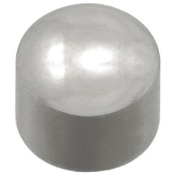 Auskarai Caflon Mini Ball FCSSWM, apvalūs, sidabruoti