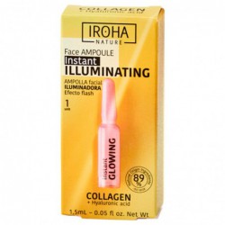 Greito poveikio, veido odą skaistinanti ampulė Iroha Instant Flash Glowing Ampoule Shot  AIN031, 1,5 ml