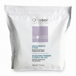 Bedulkiai šviesinamieji milteliai Oyster Blondye Bleaching Powder 9 Levels, OYPD06050001, 500 g