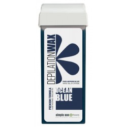 Natūralus vaškas kasetėje Simple Use Beauty Azulen SIMR19, mėlynas, 100 ml